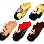 Harry Potter No Show Socks Boys Assorted Sherbert 5 Pack-0