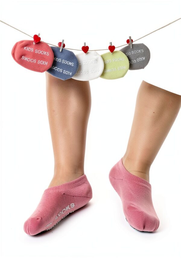 YFF Baby Grip Socks Cotton Anti Skid Infant Toddler Socks-4