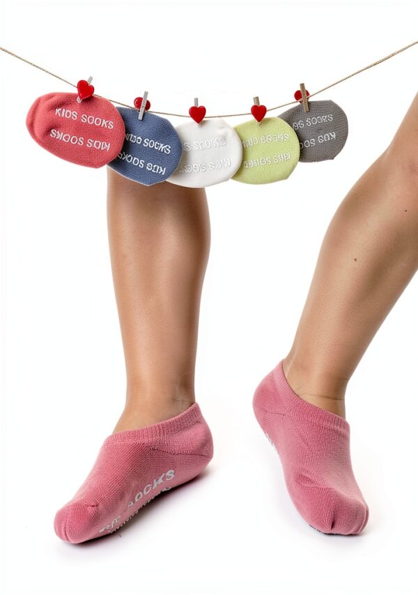 YFF Baby Grip Socks Non Slip Cotton Infant Toddler Socks-4