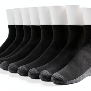 Hanes Boys Double Tough No Show Socks Breathable Cushioned-0