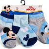 Mickey Mouse Boys Socks 10 Pack Comfortable Polyester-2