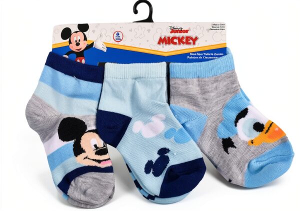 Mickey Mouse Boys Socks 10 Pack Comfortable Polyester-2