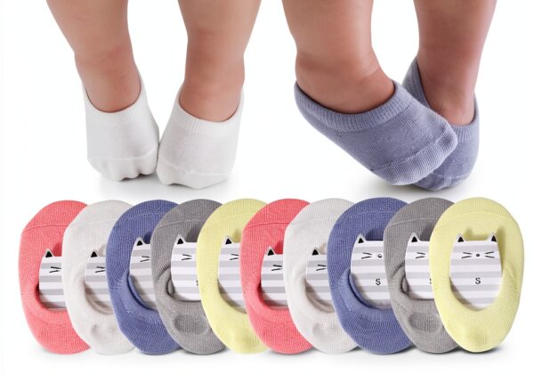 YFF Baby Grip Socks Anti Skid Cotton Socks for Infants-0