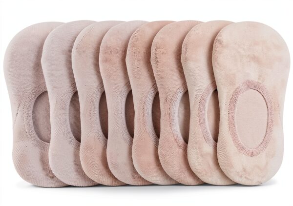 Kids No Show Socks Cotton Spandex Invisible Comfort All Day-0