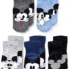 Disney Boys Mickey Mouse Socks 5 Pack Breathable Character-0