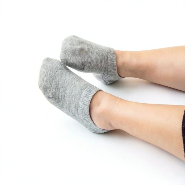 Marchare Kids No Show Socks Cotton Anti Slip Toddler Socks-5