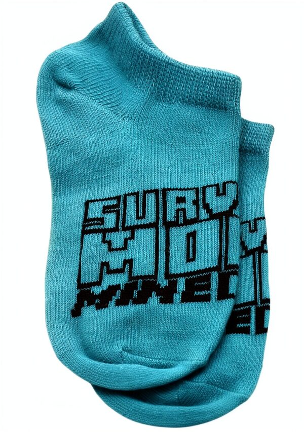 Minecraft Boys No Show Socks 10 Pack Comfortable Fit-5