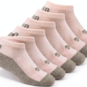 Terry Boys No-Show Socks Pull On Closure Machine Wash-0