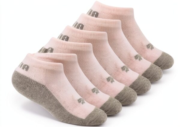 Terry Boys No-Show Socks Pull On Closure Machine Wash-0