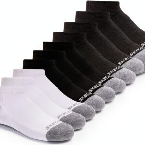 SKECHERS Boys No Show Socks Cushioned Arch Support-0