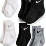 Nike Boys No Show Socks Soft Knit Rib Cuff Fit-0