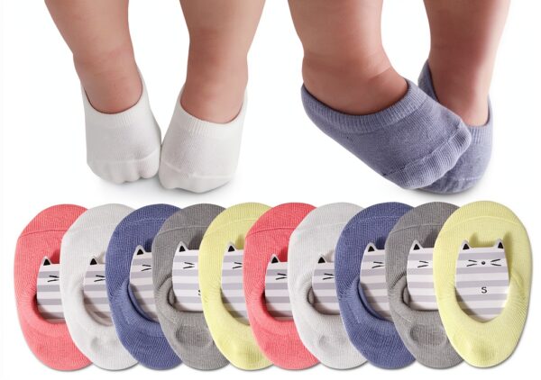 YFF Baby Grip Socks Non Slip Cotton Infant Toddler Socks-0